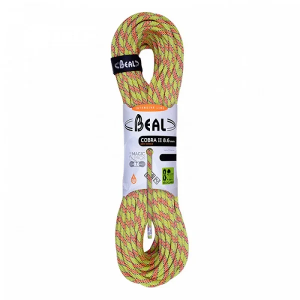 Beal Cobra II 8.6mm X 50m Unicore Dry Cover /anis boutiqued en ligne 1