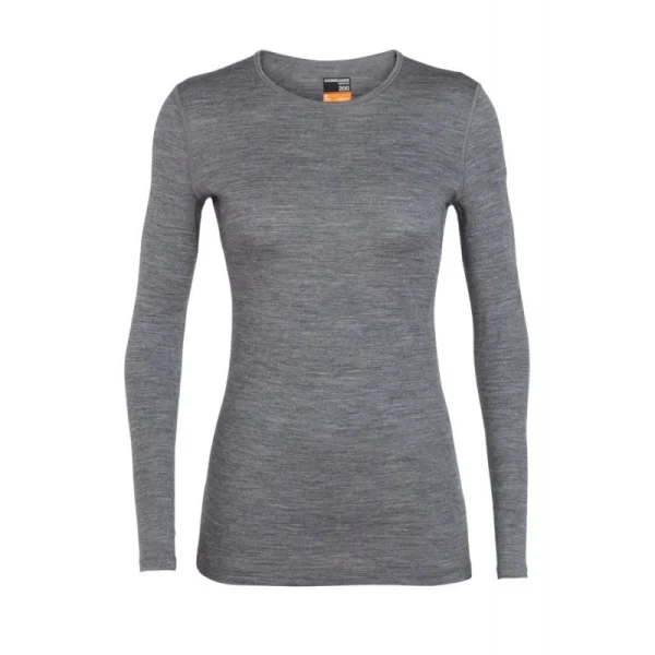 Nouveau Meilleure affaire 👍 Icebreaker 200 Oasis Long Sleeve Crewe – Sous-vêtement mérinos femme I Hardloop 🤩 8