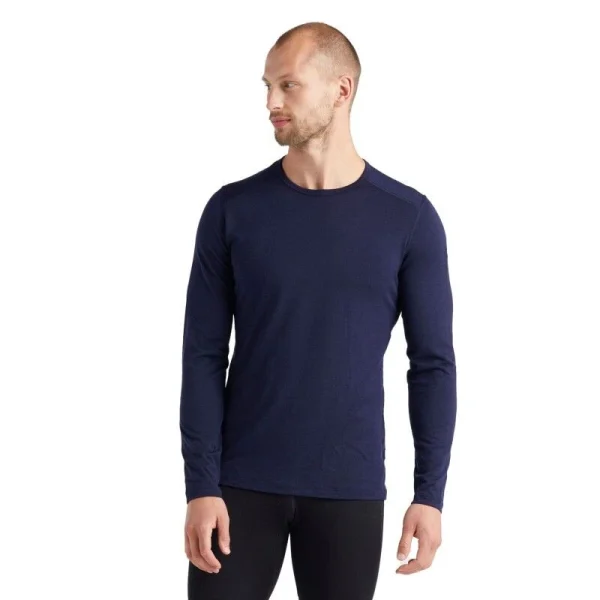 Sortie ❤️ Icebreaker 200 Oasis Long Sleeve Crewe – Sous-vêtement mérinos homme I Hardloop ✔️ grande promotion 9