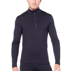 achetez pas cher Sortie 🥰 Icebreaker 200 Oasis Long Sleeve Half Zip – Sous-vêtement mérinos homme I Hardloop 💯 15