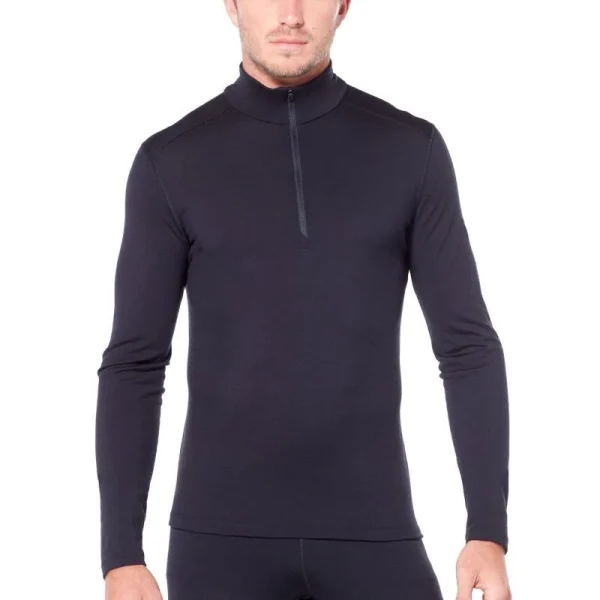 achetez pas cher Sortie 🥰 Icebreaker 200 Oasis Long Sleeve Half Zip – Sous-vêtement mérinos homme I Hardloop 💯 3