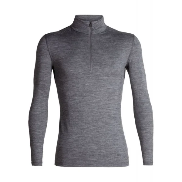 achetez pas cher Sortie 🥰 Icebreaker 200 Oasis Long Sleeve Half Zip – Sous-vêtement mérinos homme I Hardloop 💯 11