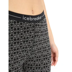 grande promotion Vente flash 💯 Icebreaker 250 Vertex Leggings Alpine Geo – Sous-vêtement mérinos femme 😀 18