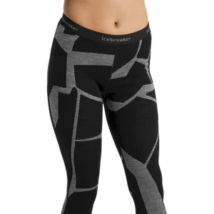 Offres 💯 Icebreaker 250 Vertex Leggings Landscapes – Sous-vêtement mérinos femme I Hardloop 😀 Vente 15