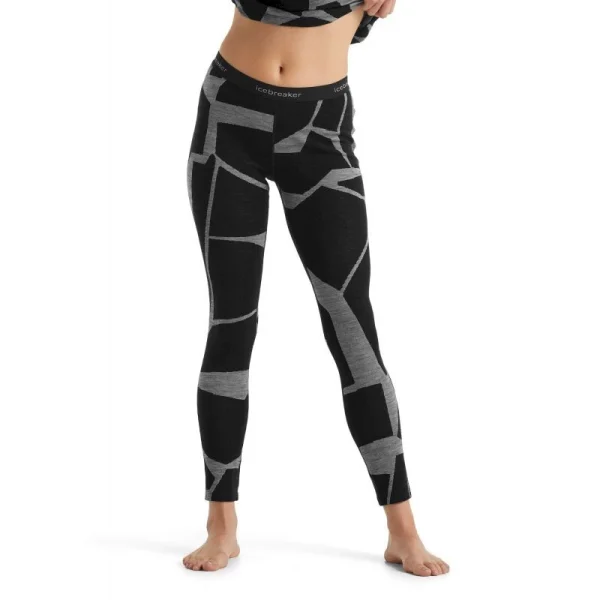 Offres 💯 Icebreaker 250 Vertex Leggings Landscapes – Sous-vêtement mérinos femme I Hardloop 😀 Vente 1