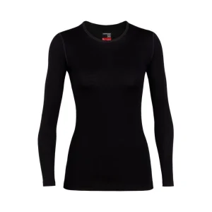 grande surprise Grosses soldes ⌛ Icebreaker 260 Tech Long Sleeve Crewe – Sous-vêtement mérinos femme I Hardloop 🤩 18