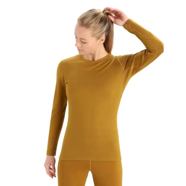 grande surprise Grosses soldes ⌛ Icebreaker 260 Tech Long Sleeve Crewe – Sous-vêtement mérinos femme I Hardloop 🤩 3