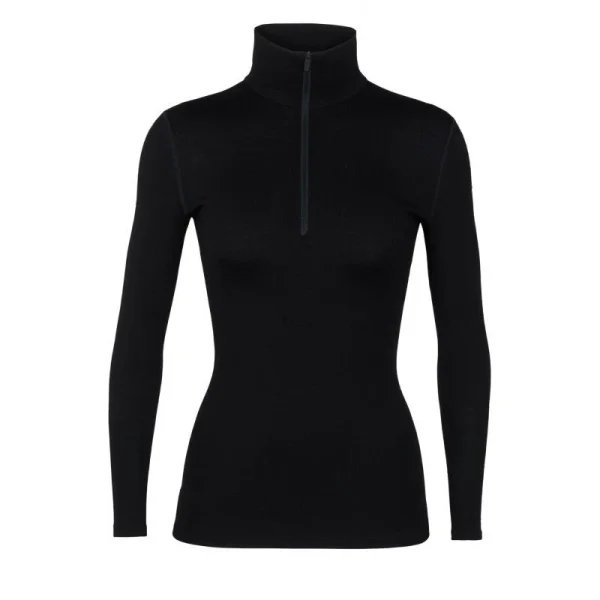 grande promotion Sortie 🌟 Icebreaker 260 Tech Long Sleeve Half Zip – Sous-vêtement mérinos femme I Hardloop 🎉 1