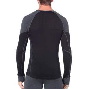 Nouveau ⭐ Icebreaker Bodyfitzone 260 Zone Long Sleeve Crewe – Sous-vêtement mérinos homme I Hardloop 🔥 destockage 12