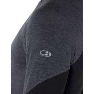 Nouveau ⭐ Icebreaker Bodyfitzone 260 Zone Long Sleeve Crewe – Sous-vêtement mérinos homme I Hardloop 🔥 destockage 18