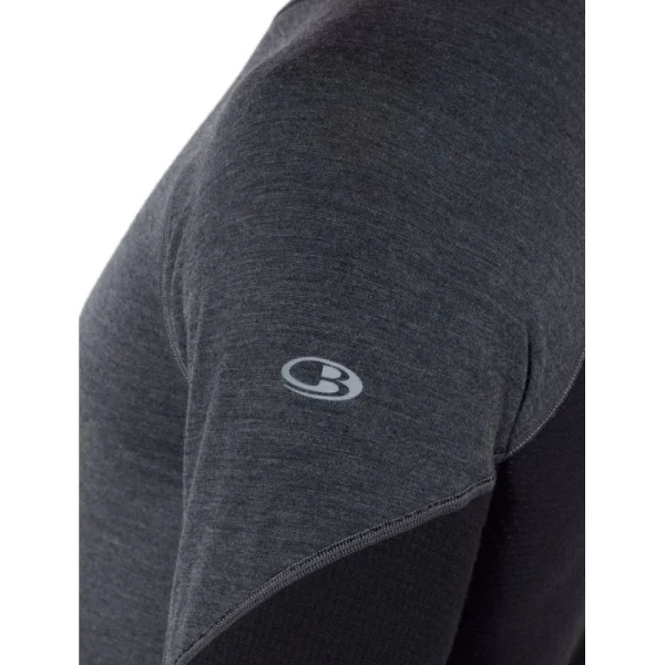 Nouveau ⭐ Icebreaker Bodyfitzone 260 Zone Long Sleeve Crewe – Sous-vêtement mérinos homme I Hardloop 🔥 destockage 7