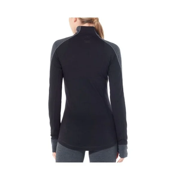 guranteed de qualité Grosses soldes 🎁 Icebreaker Bodyfitzone 260 Zone Long Sleeve Half Zip – Sous-vêtement mérinos femme I Hardloop 👍 4