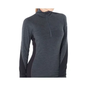 guranteed de qualité Grosses soldes 🎁 Icebreaker Bodyfitzone 260 Zone Long Sleeve Half Zip – Sous-vêtement mérinos femme I Hardloop 👍 17