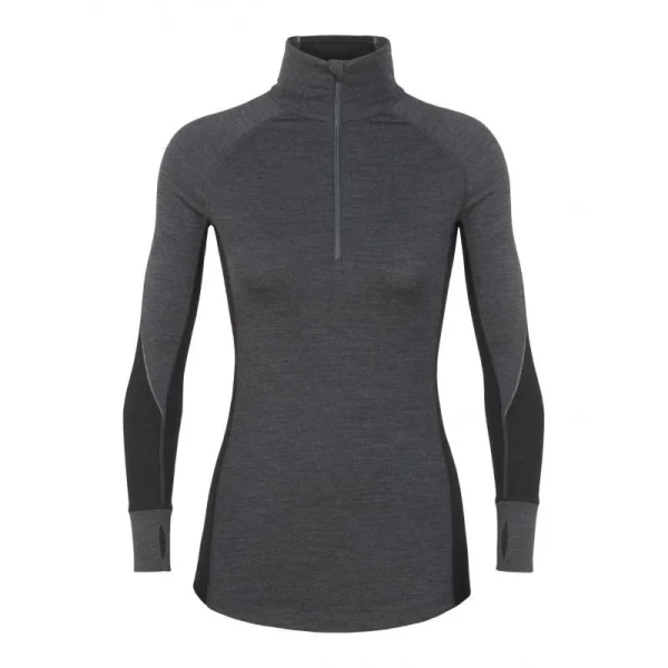 guranteed de qualité Grosses soldes 🎁 Icebreaker Bodyfitzone 260 Zone Long Sleeve Half Zip – Sous-vêtement mérinos femme I Hardloop 👍 1