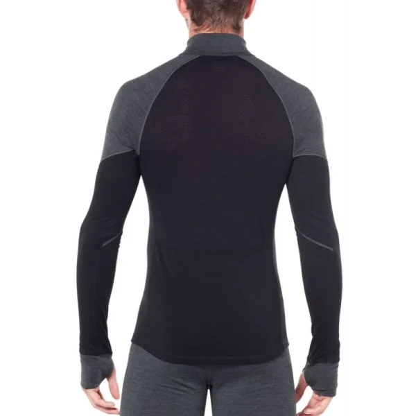 Grosses soldes 🥰 Icebreaker Bodyfitzone 260 Zone Long Sleeve Half Zip – Sous-vêtement mérinos homme I Hardloop ✨ magasin pour 4