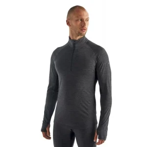 Grosses soldes 🥰 Icebreaker Bodyfitzone 260 Zone Long Sleeve Half Zip – Sous-vêtement mérinos homme I Hardloop ✨ magasin pour 28