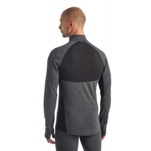 Grosses soldes 🥰 Icebreaker Bodyfitzone 260 Zone Long Sleeve Half Zip – Sous-vêtement mérinos homme I Hardloop ✨ magasin pour 30