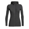 Meilleure vente 🤩 Icebreaker Descender LS Zip Hood – Sweatshirt en laine mérinos femme I Hardloop 🛒 soldes officiel 26