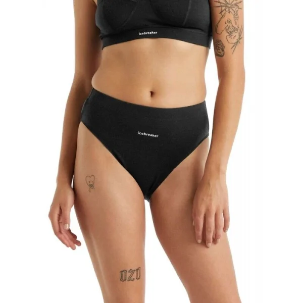 De gros 🔥 Icebreaker Queens High Cut Brief – Sous-vêtement mérinos femme I Hardloop 🌟 Réductions 1