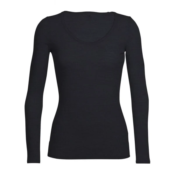 Vente flash 👍 Icebreaker Siren Long Sleeve Sweetheart – T-shirt en laine mérinos femme I Hardloop ⭐ prix le plus bas 1