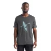 pas cher en vente Vente flash ⌛ Icebreaker Tech Lite II SS Tee Paddle Lines – T-shirt en laine mérinos homme I Hardloop ⌛ 25