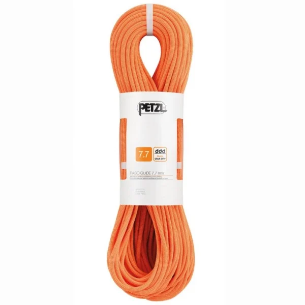 Petzl Paso Guide 7,7MM X 60M /orange ﻿soldes 1